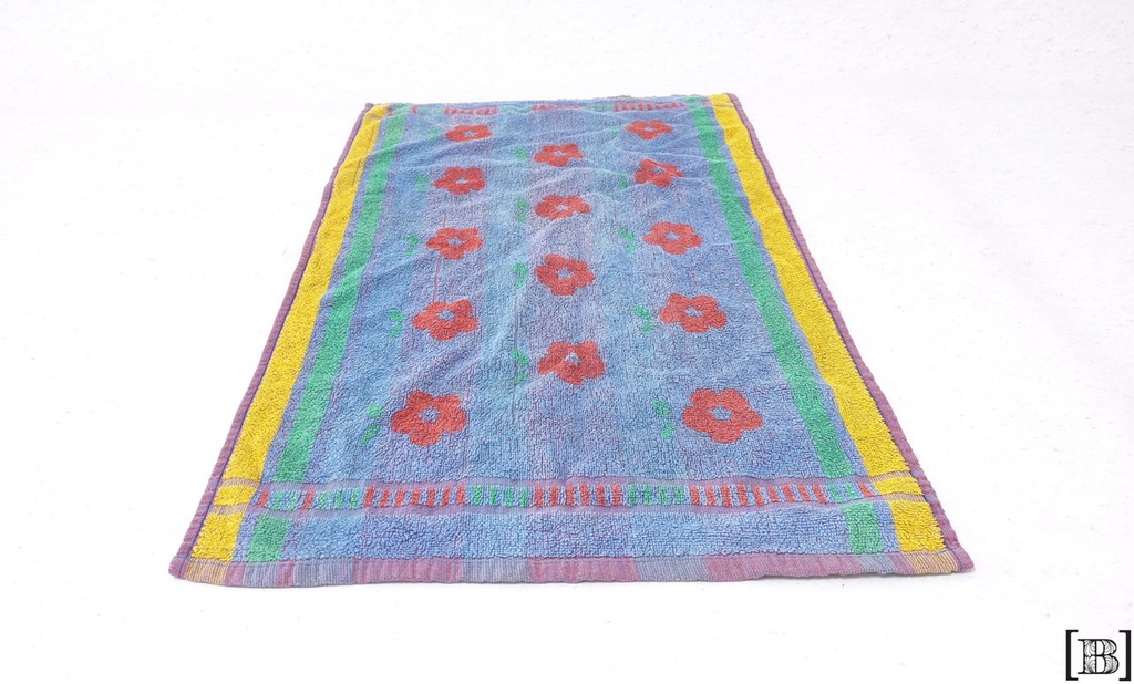 [XM00117] Toalla flores y colores