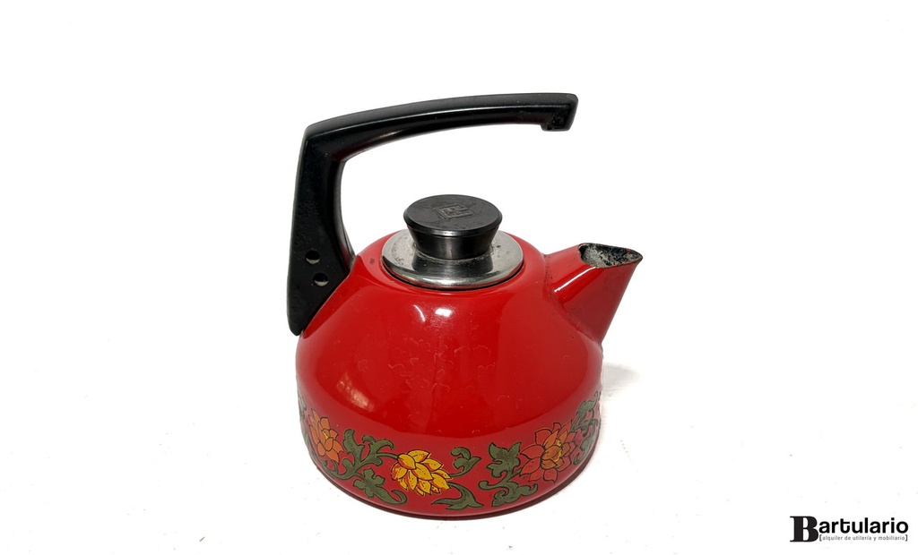 Pava roja floreada