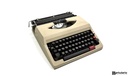 Máquina de escribir portátil beige 002323