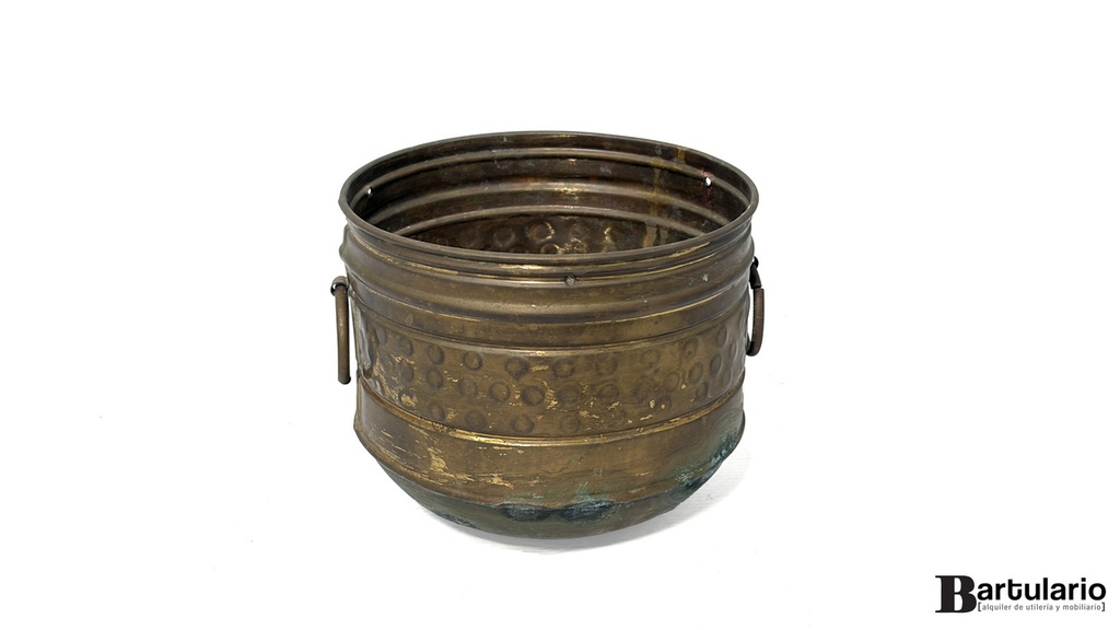 [DM000463] Porta maceta bronce