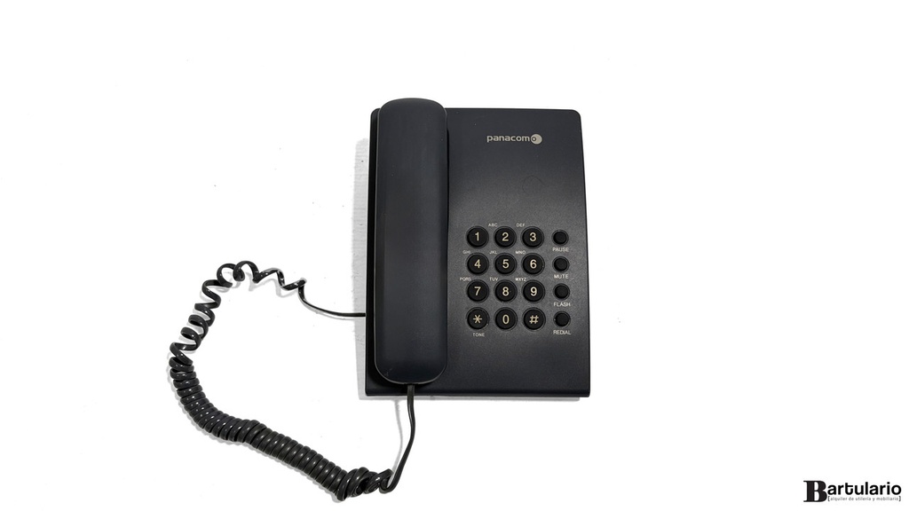 Teléfono panacom negro