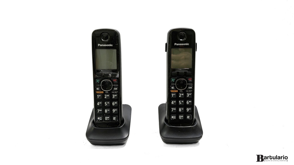 Teléfono inlámbrico panasonic base chica