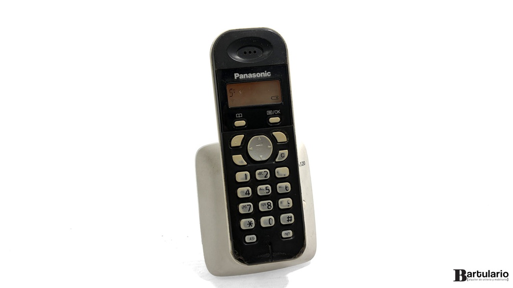 [TT00075] Teléfono inalámbrico Panasonic Blanco y negro