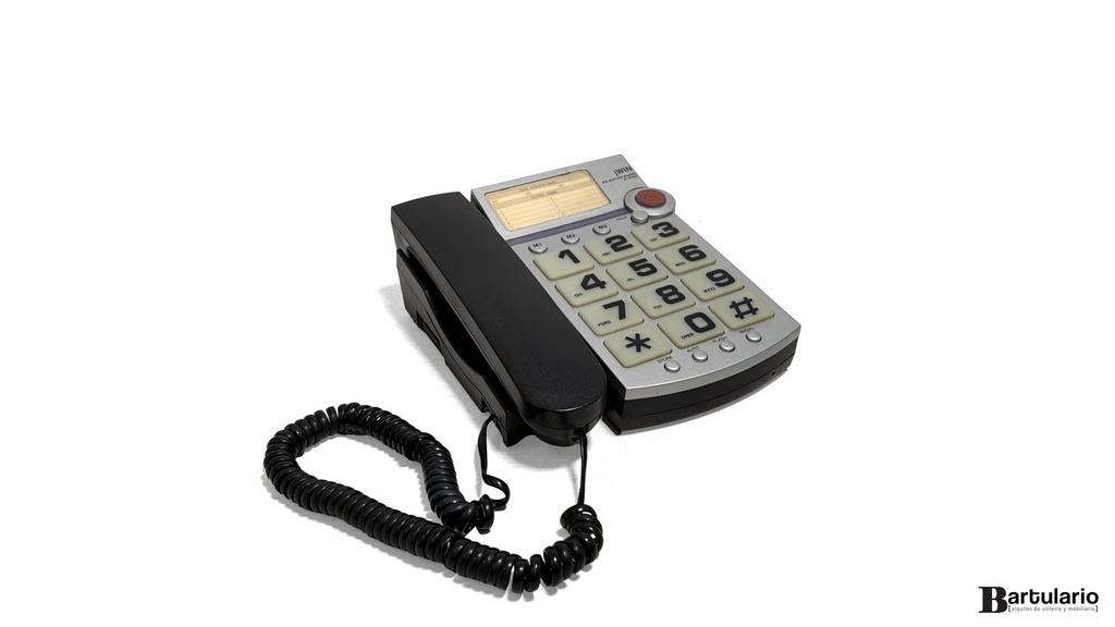 Teléfono de línea números grandes Jwin
