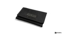 Billetera negra con velcro
