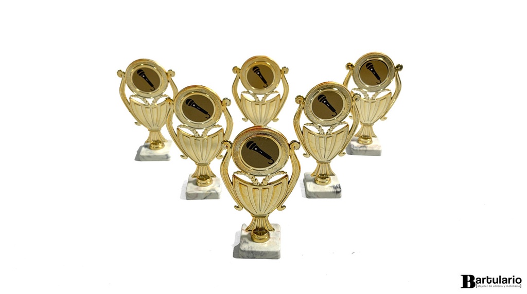 Premio cantante x 6 unidades