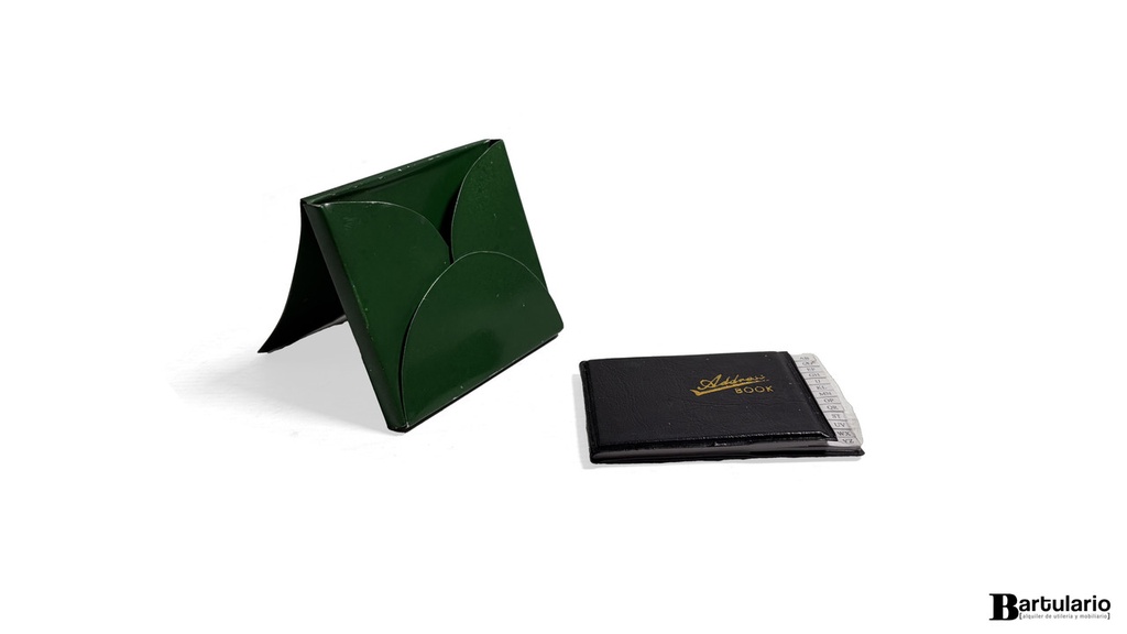 [DM000499] Set tarjetero metálico + agendita
