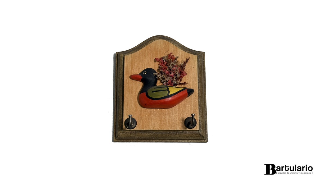 Llavero de pared patito