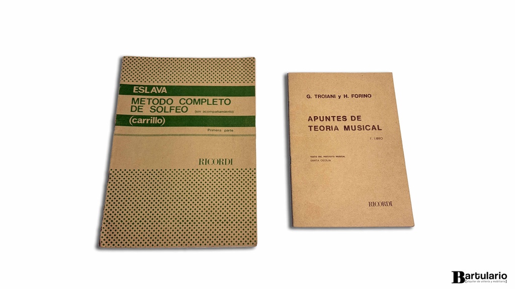 Apuntes teoría musical /Partituras