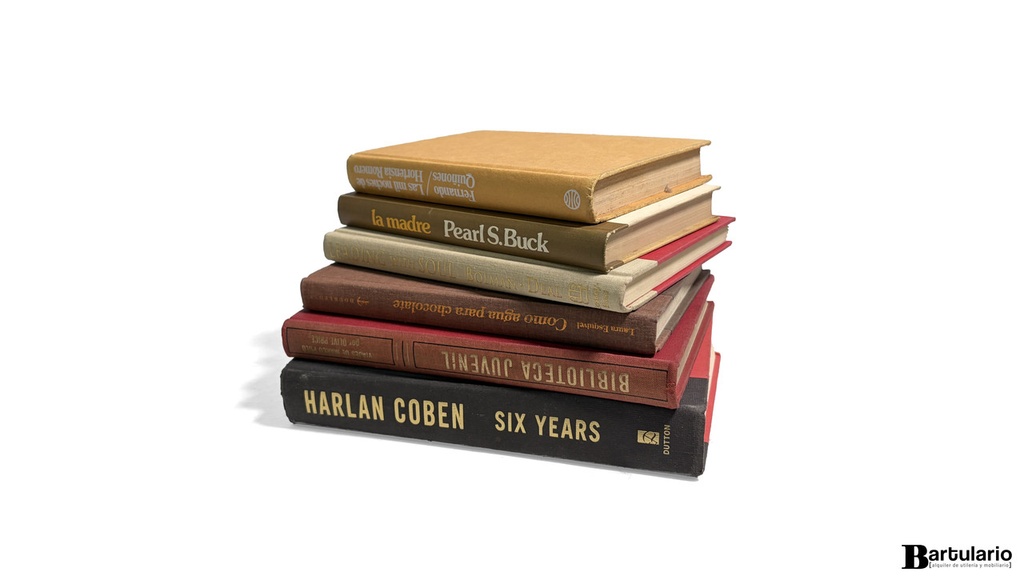 Libros varios x 6 unidades
